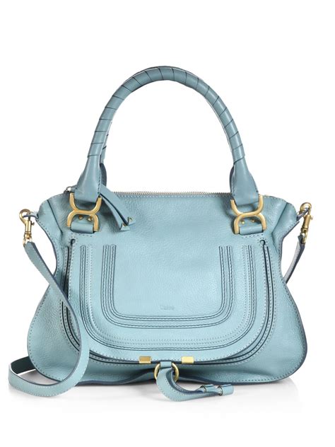 chloe marcie small blue|chloe marcie small vs medium.